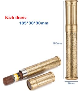 Kích thước ống đựng 1 điếu HB-028